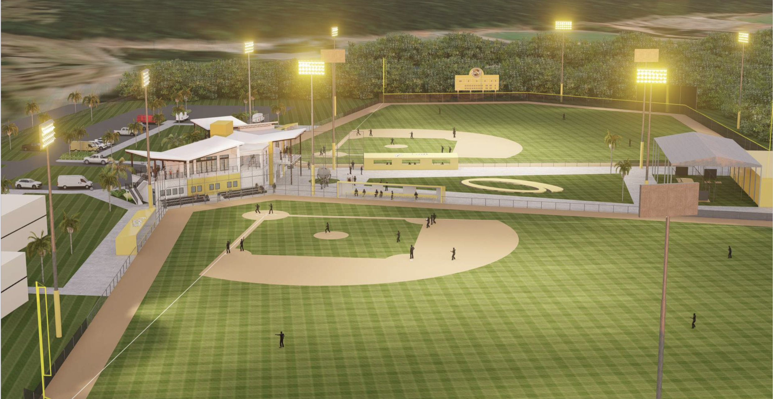 Ostrov Baseball Academy Facility Dominican Republic Latin America MLB