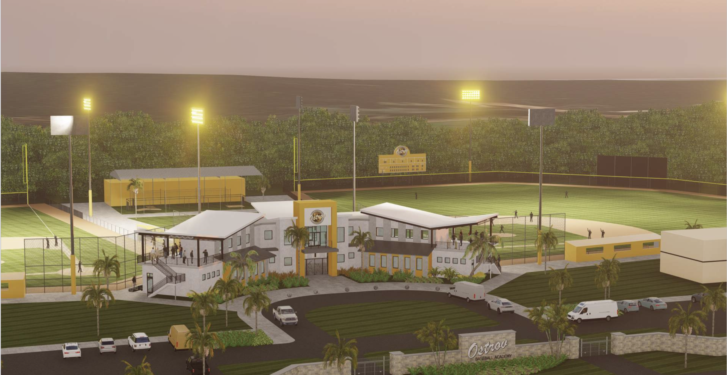 Ostrov Baseball Academy Facility Dominican Republic Latin America MLB